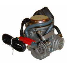 carburateur DMP + electr. choke (o.a.125cc) 24mm sco china 4t, sco gy6, sco kymco 4t carburateur DMP + electr. choke (o.a.125cc) 24mm sco china 4t, sco gy6, sco kymco 4t