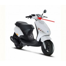 stuurkap Piaggio origineel voorzijde wit 724 piaggio, zip2000 5993170087