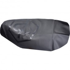 buddydek Xtreme + logo (made in EU) Piaggio zwart/zwart zip, zip2000sp