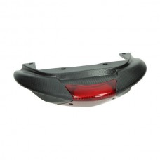 achterspoiler compleet model origineel met achterlicht zwart zip sp, zip2000, zip2000sp, zip 100/125 575407000c