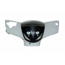 koplampunit DMP + ledverlichting zwart piaggio, zip2000 koplampunit DMP + ledverlichting zwart piaggio, zip2000