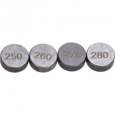 klepstelplaatjeset (2.5+2.6+2.7+2.8mm) 4pcs past op nitro 4t, ovetto, giggle, neo 4t, sco piaggio 4t-4v