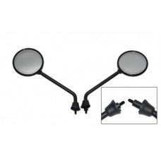 spiegelset origineel model schroefdraad E-keur zwart mat gts alle mod., vespa lx