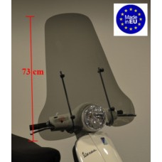 windscherm Regia + bev. set hoog (made in EU) smoke past op vespa lx windscherm Regia + bev. set hoog (made in EU) smoke past op vespa lx