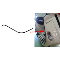 sierstrip beenschild links zwart past op lxv, vespa lx, vespa S sierstrip beenschild links zwart past op lxv, vespa lx, vespa S