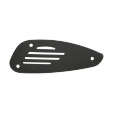hitteschild uitlaat euro-2 zwart mat fly 4t-4v, lx 4t, lxv, primavera, sprint, vespa S