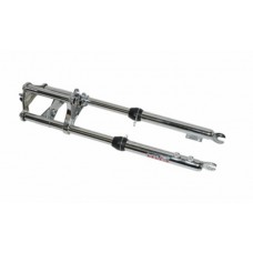 voorvork EBR lang breed compleet (voor schijfrem) chroom puch maxi