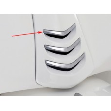sierstrip Piaggio origineel voorscherm midden euro-2/4 boven chroom mat past op primavera, sprint 1b000272 sierstrip Piaggio origineel voorscherm midden euro-2/4 boven chroom mat past op primavera, sprint 1b000272
