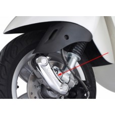 beschermkapje Piaggio origineel voorvork onder >2018 chroom gts, lx, primavera, sprint 1c000835
