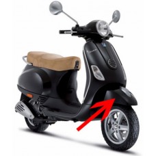 voorspatbord zwart vulcano 98/a vespa lx fl