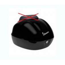 topkoffer Piaggio origineel zwart lucido 94 past op sprint 1b0000160090 topkoffer Piaggio origineel zwart lucido 94 past op sprint 1b0000160090