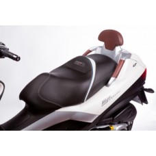 buddyseat shad comfort zwart/blauw past op mp3