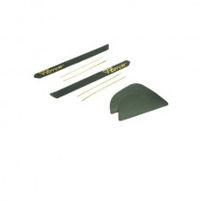 rubber set benzinetank + emblemen 1973-1974 kreidler