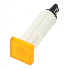 cockpitlampje vierkant oranje kreidler, zundapp
