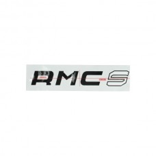 sticker RMC-S zwart/wit past op kreidler