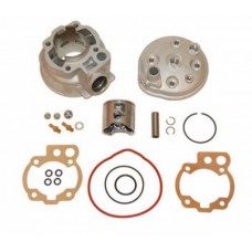 cilinder met kop airsal aluminium nikasil 48mm minarelli am6
