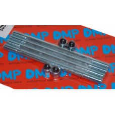 cilinder tapeind DMP + moer m7x115mm 4pcs minarelli am6, peugeot 103