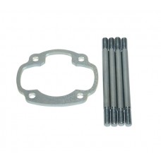 voetpakking polini + tapeind 5mm aluminium past op minarelli hor 170.1001