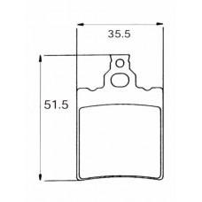 remblokset sbs achter past op af1, rs ot, rs1999, rx, tuareg 106hf remblokset sbs achter past op af1, rs ot, rs1999, rx, tuareg 106hf