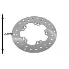 remschijf 10-gaats achter 220mm rs1999, tzr remschijf 10-gaats achter 220mm rs1999, tzr