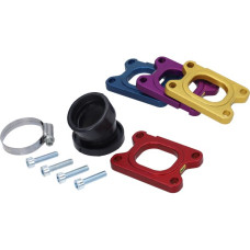 spruitstuk metrakit cnc 28mm rood minarelli am6, senda spruitstuk metrakit cnc 28mm rood minarelli am6, senda