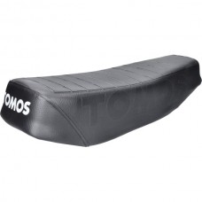 buddyseat (made in EU) met logo L/R zwart tomos