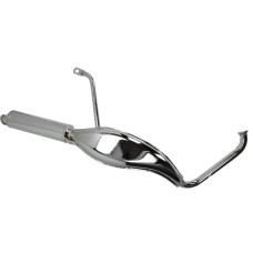 uitlaat tecno hoog fish 28mm chroom tomos, a3, a35