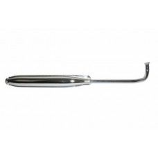 uitlaat jamarcol standaard model 45km (made in EU) 22mm chroom a3, Tomos A35