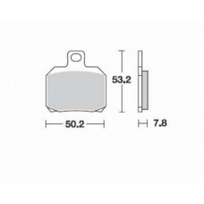 remblokset sbs voor past op gpr2004, rs2006, speedfight 3 157hf remblokset sbs voor past op gpr2004, rs2006, speedfight 3 157hf