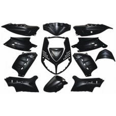 plaatwerkset DMP sport zwart metallic 13-delig speedfight 2 plaatwerkset DMP sport zwart metallic 13-delig speedfight 2