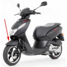 voorspatbord Peugeot origineel zwart mat h6 kisbee 4t 779168h6