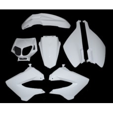 plaatwerkset DMP standaard model derbi wit 7-delig past op senda x-race, senda x-treme, senda plaatwerkset DMP standaard model derbi wit 7-delig past op senda x-race, senda x-treme, senda