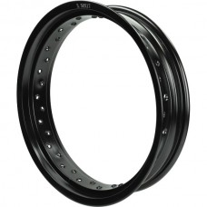 velg spaak aluminium zwart o.a. Beta/Aprilia achter 3.50x17 past op senda