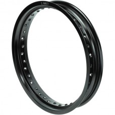 velg spaak aluminium zwart o.a. Beta/Aprilia voor 2.50x17 past op senda