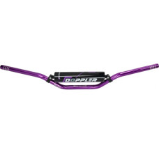 stuur Doppler + stuurpad D22.2 - L740 - H70mm paars derbi, senda, schakelbromfiets, sherco 533907 stuur Doppler + stuurpad D22.2 - L740 - H70mm paars derbi, senda, schakelbromfiets, sherco 533907