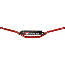 stuur Doppler + stuurpad D22.2 - L740 - H70mm rood derbi, senda, schakelbromfiets, sherco 502007 stuur Doppler + stuurpad D22.2 - L740 - H70mm rood derbi, senda, schakelbromfiets, sherco 502007