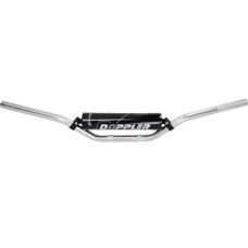 stuur Doppler + stuurpad aluminium D22.2 - L740 - H70mm zilver derbi, senda, schakelbromfiets, sherco 502006