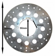 remschijf 6-gaats voor 260mm gilera smt/r , senda, senda drd, senda x-treme, sr50, sx, gpr, rx remschijf 6-gaats voor 260mm gilera smt/r , senda, senda drd, senda x-treme, sr50, sx, gpr, rx