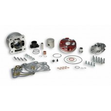 cilinder met kop malossi mhr testa rossa 2t 70cc team 2 47.6mm minarelli hor lc, sco piaggio lc 3115901