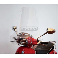windscherm isotta met bevestigingsset hoog helder Vespa sprint=op=op