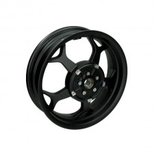 achterwiel Piaggio origineel 14 inch euro-4/5 maxi sport zwart glans mp3 400, mp3 350 E4, mp3 500cc sport 1c003493