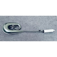 uitlaat tecno circuit (made in EU) zwart/alu past op puch maxi