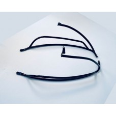 sierbeugelset Regia achter (made in EU) First Class zwart hoogglans elettrica, primavera, sprint