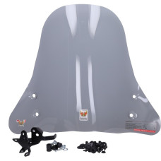 windscherm isotta met bevestigingsset hoog smoke Piaggio1+ (one)=op=op
