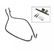 sierbeugelset Regia voorzijde (made in EU) glans zwart lx, vespa, vespa S