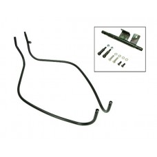 sierbeugelset Regia voorzijde (made in EU) mat zwart lx, vespa, vespa S