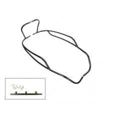 sierbeugelset Regia achterzijde (made in EU) glans zwart lx, vespa, vespa S