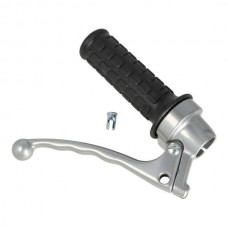 gas / remhendel lusito (made in EU) grijs hoogglans past op camino, puch maxi