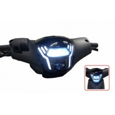 koplampunit DMP led sport-1 (zie info) smoke piaggio, zip2000 koplampunit DMP led sport-1 (zie info) smoke piaggio, zip2000