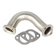 uitlaatbocht BGM PRO rvs 35mm hexagon 125cc, runner 125cc 2t, runner 180cc 2t, dragster 180, skipper 150cc bgm0050